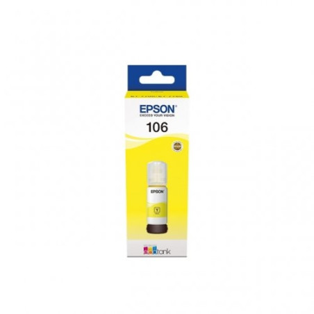 Epson 106 EcoTank (C13T00R440) Rašalo papildymo buteliukas, Geltona