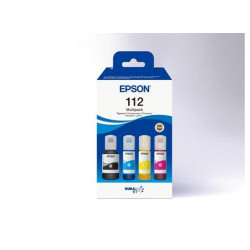 Epson 112 EcoTank (C13T06C64A) Rašalo papildymo buteliukų komplektas, C/M/Y/BK
