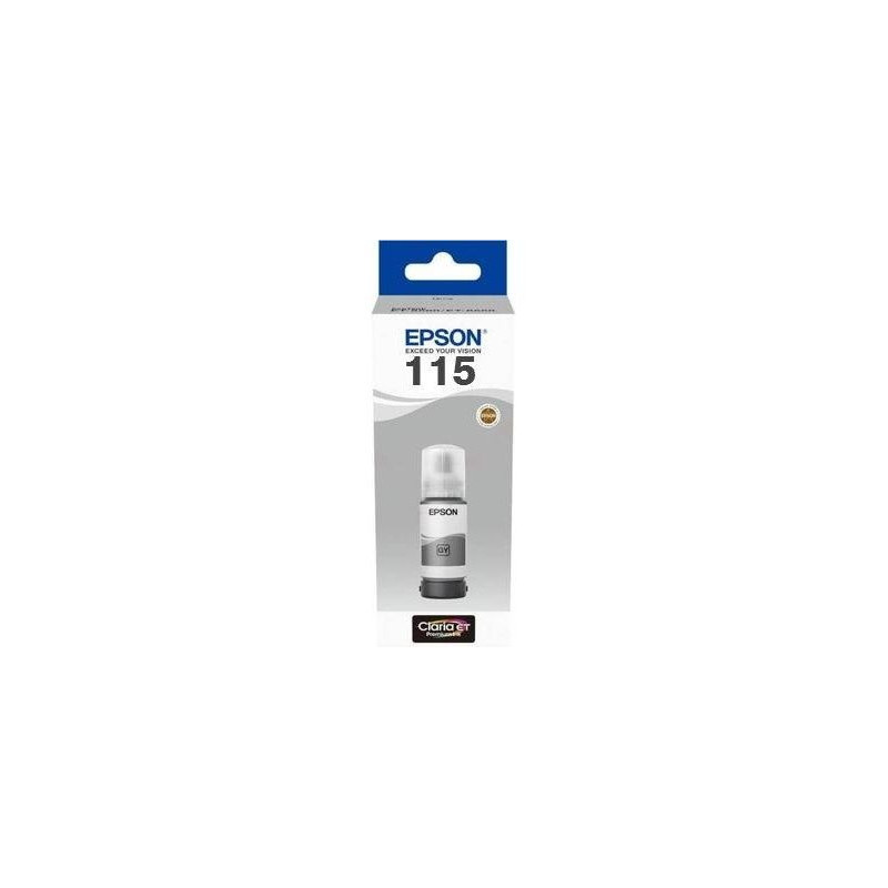 Epson 115 EcoTank (C13T07D54A) Rašalo papildymo buteliukas, Pilka