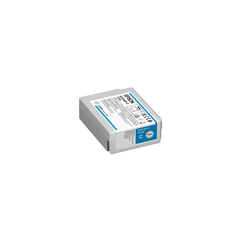 Epson SJIC42P-C (C13T52M240) Rašalinė kasetė, Žydra