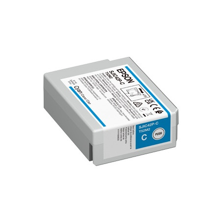 Epson SJIC42P-C (C13T52M240) Rašalinė kasetė, Žydra