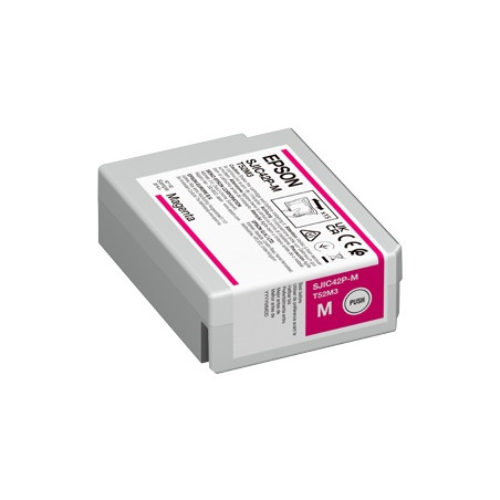 Epson SJIC42P-M (C13T52M340) Rašalinė kasetė, Purpurinė
