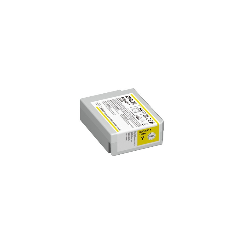 Epson SJIC42P-Y (C13T52M440) Rašalinė kasetė, Geltona