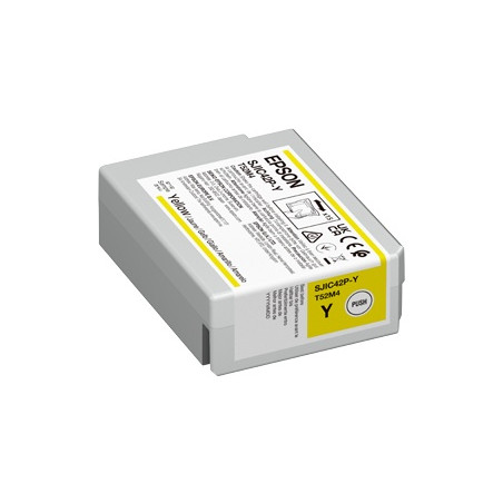 Epson SJIC42P-Y (C13T52M440) Rašalinė kasetė, Geltona