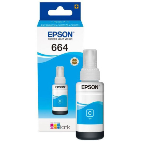 Epson (C13T66424A), žydra kasetė rašaliniams spausdintuvams (SPEC)