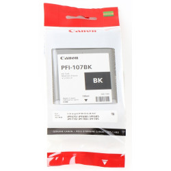 Kasetė Canon PFI-107K (6705B001) BK 130ml OEM