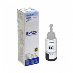 Epson 673LC (C13T67354A) Rašalo papildymo buteliukas, Šviesiai žydra