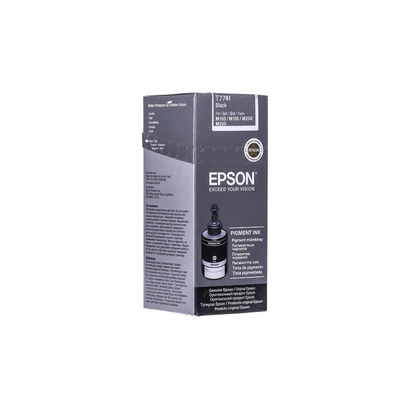 Epson 774BK (C13T77414A) Rašalo papildymo buteliukas, Juoda