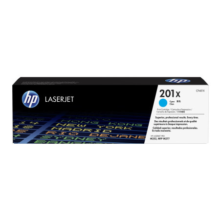 Kasetė HP No.201X (CF401X) CY 2300psl OEM