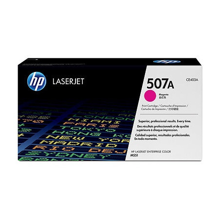 HP 507A (CE403A) Lazerinė kasetė, Purpurinė