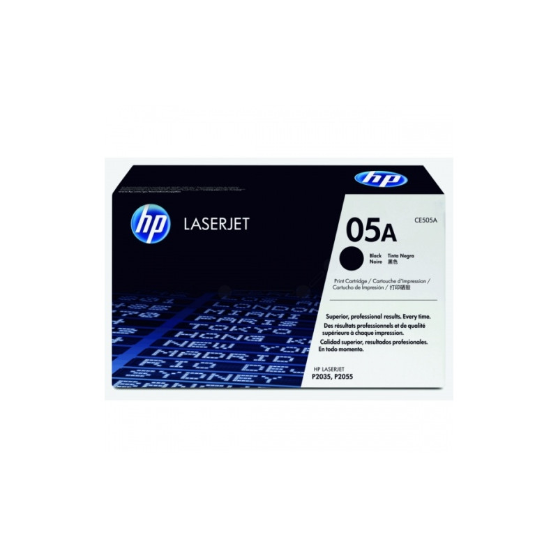 HP 05A (CE505A) Lazerinė kasetė, Juoda
