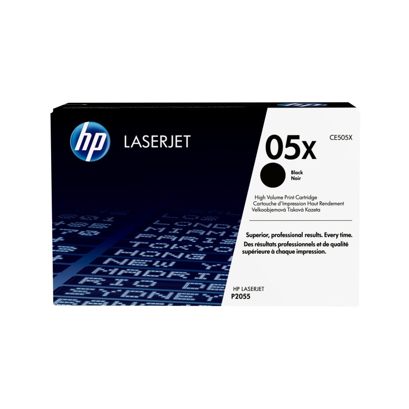 HP 05X (CE505X) Lazerinė kasetė, Juoda