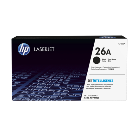 HP 26A (CF226A) Lazerinė kasetė, Juoda