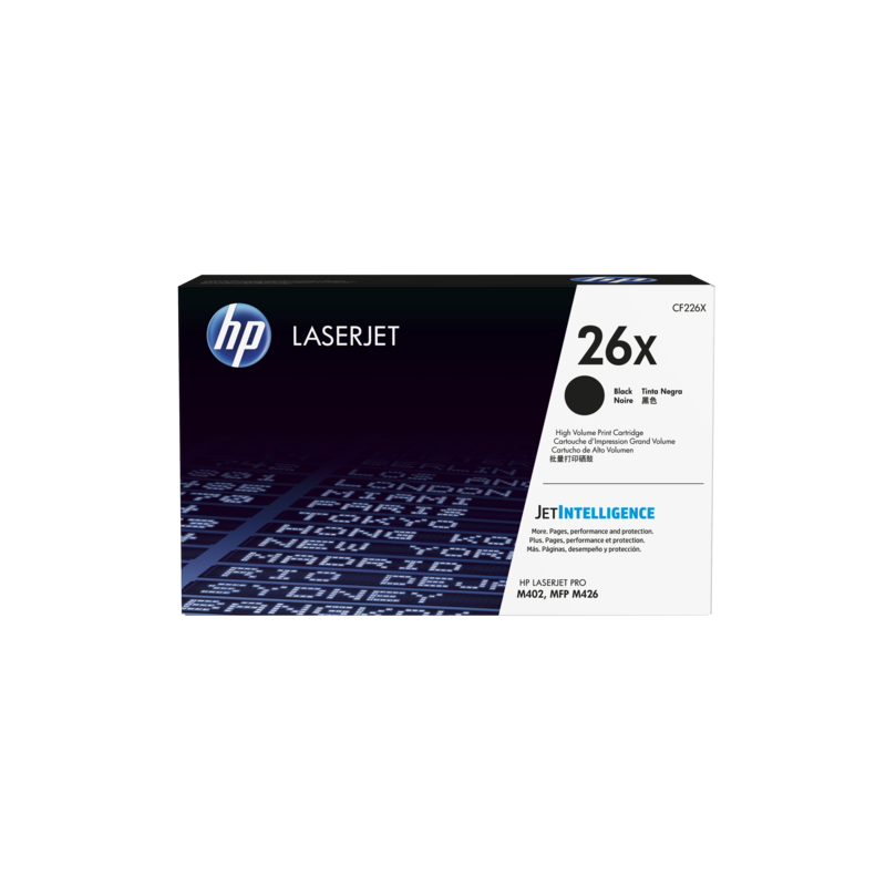 HP 26X (CF226X) Lazerinė kasetė, Juoda