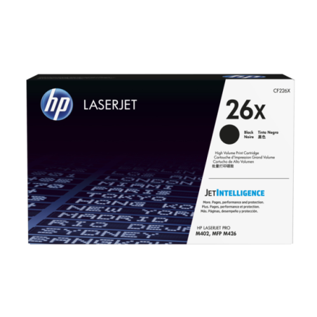 HP 26X (CF226X) Lazerinė kasetė, Juoda
