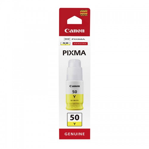 Ink Canon GI-50Y (3405C001) YL 70ml OEM-RAŠALAI-BIURO PREKES