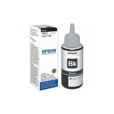 Ink Epson T6641 L100/200 BK 70ml-RAŠALAI-BIURO PREKES