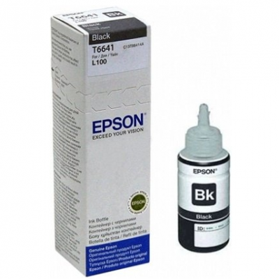 Ink Epson T6641 (C13T66414A) BK 70ml OEM-RAŠALAI-BIURO PREKES