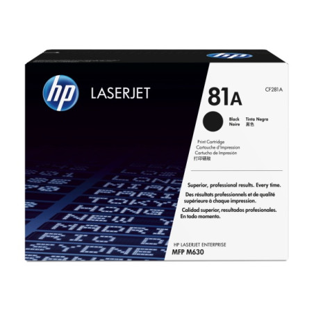 HP 81A (CF281A) Lazerinė kasetė, Juoda