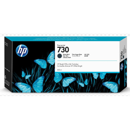 Kasetė HP No.730 (P2V71A) Mat BK 300ml OEM