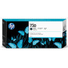 Kasetė HP No.730 (P2V71A) Mat BK 300ml OEM