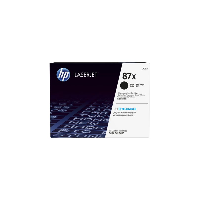HP No.87X (CF287X), juoda kasetė