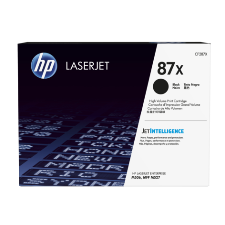 HP No.87X (CF287X), juoda kasetė
