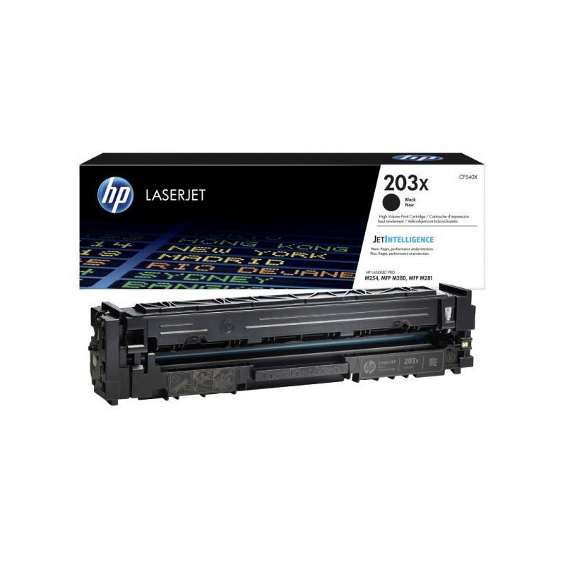 Kasetė HP No.203X (CF540X) BK 3.2K OEM