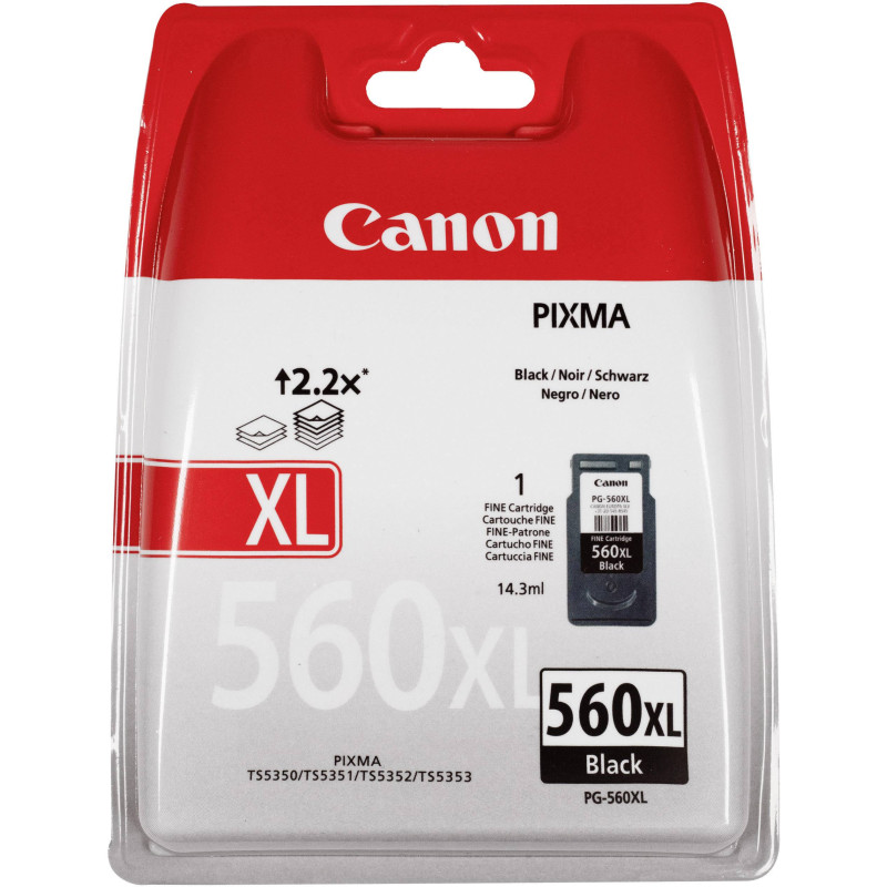 Kasetė Canon PG-560XL (3712C001) BK 400psl OEM