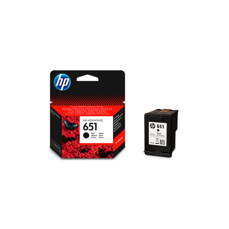 Kasetė HP No.651 (C2P10AE) BK 600psl OEM