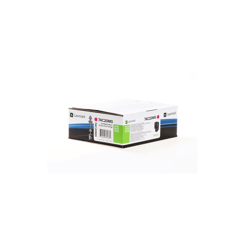 Kasetė Lexmark CS720 74C20M0 MG 3K OEM