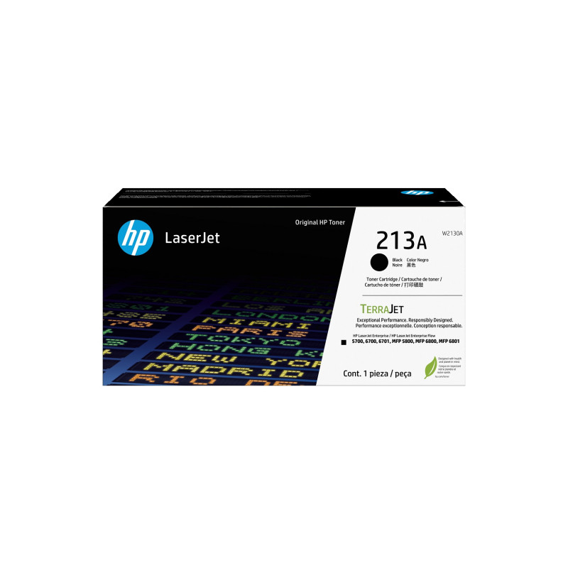 Kasetė HP No.213A (W2130A) BK 3500psl OEM