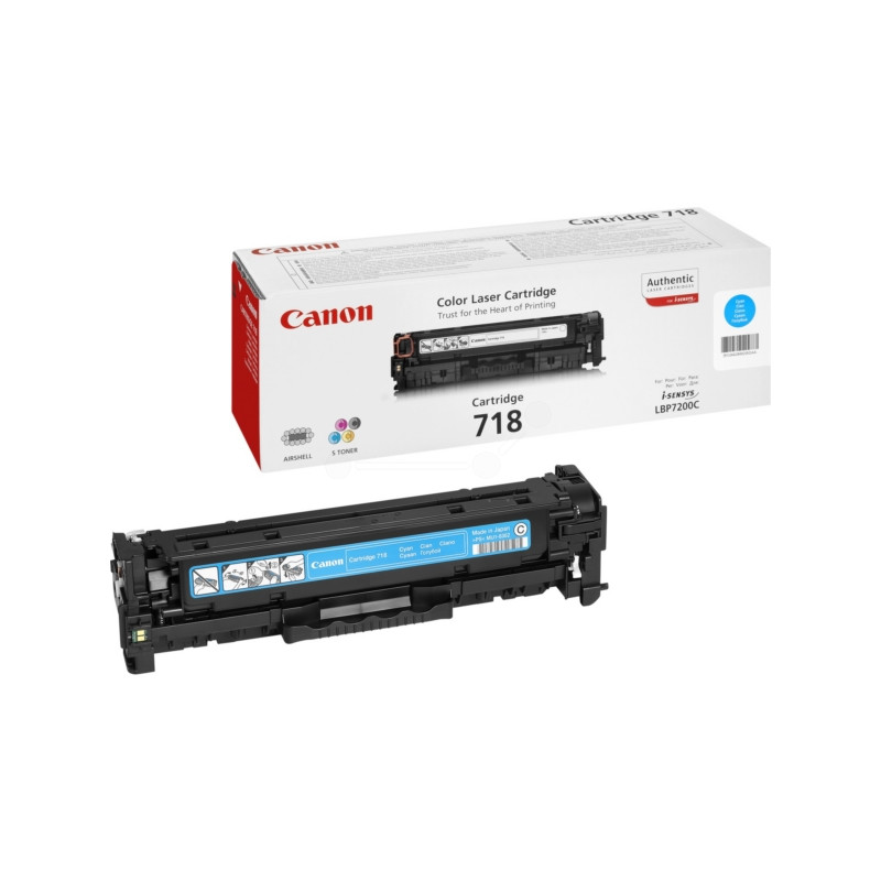 Kasetė Canon 718 (2661B002) CY 2900psl OEM