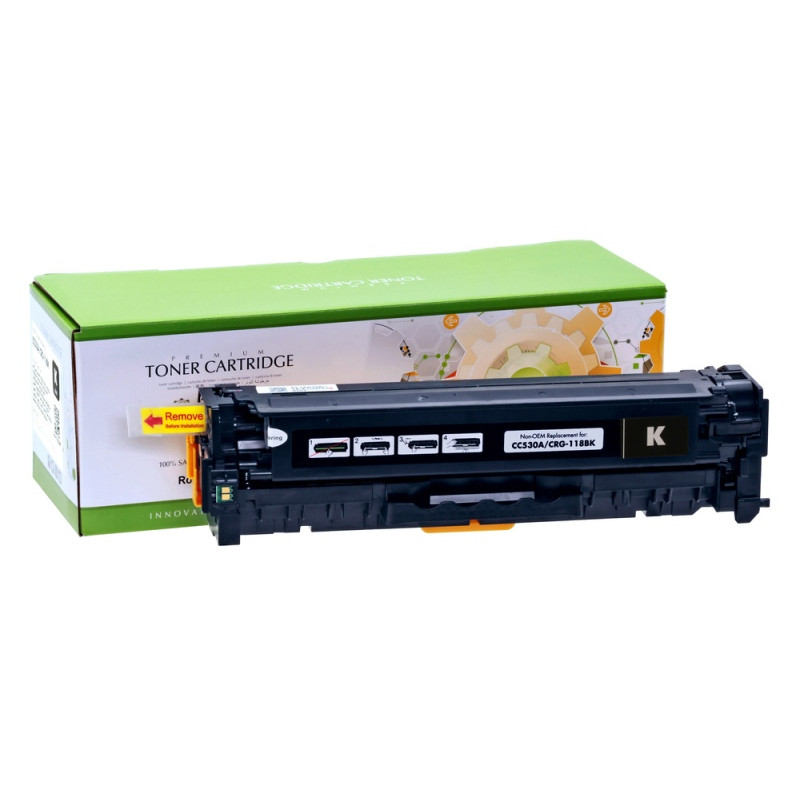 Static Control Lazerinė kasetė juoda, suderinama su HP 304A (CC530A)