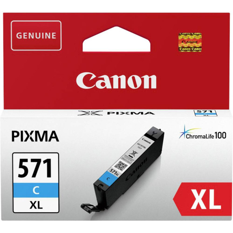 Kasetė Canon CLI-571XL (0332C001) CY 11ml OEM