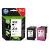 Kasetė HP No.303 (3YM92AE) BK+CMY pack OEM