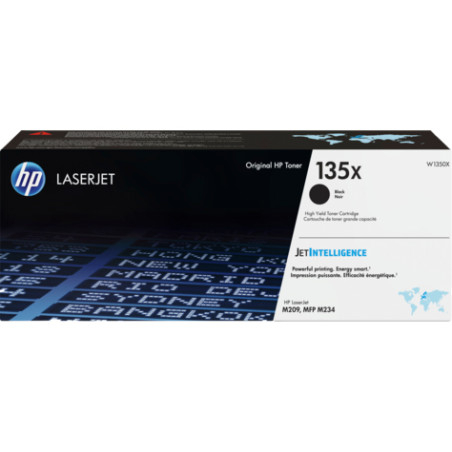 Kasetė HP No.135X (W1350X) BK 2.4Kpsl. OEM