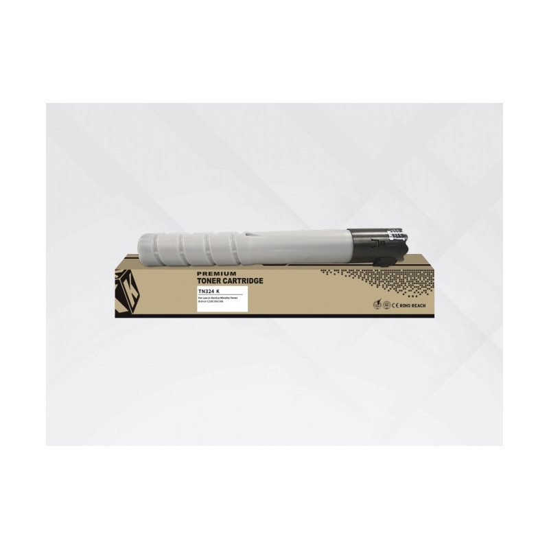 HYB Lazerinė kasetė juoda, suderinama su Konica Minolta TN324 (A8DA150)