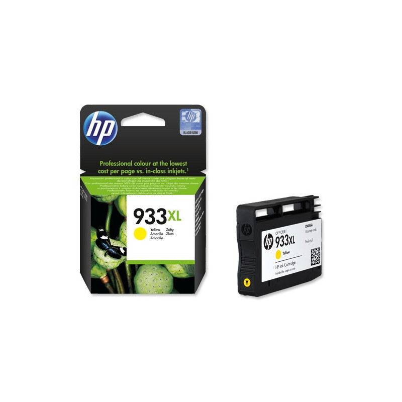 HP 933XL (CN056AE) Rašalinė kasetė, Geltona