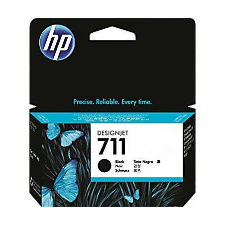 HP 711 (CZ129A) Rašalinė kasetė, Juoda
