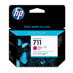 HP 711 (CZ131A) Rašalinė kasetė, Purpurinė