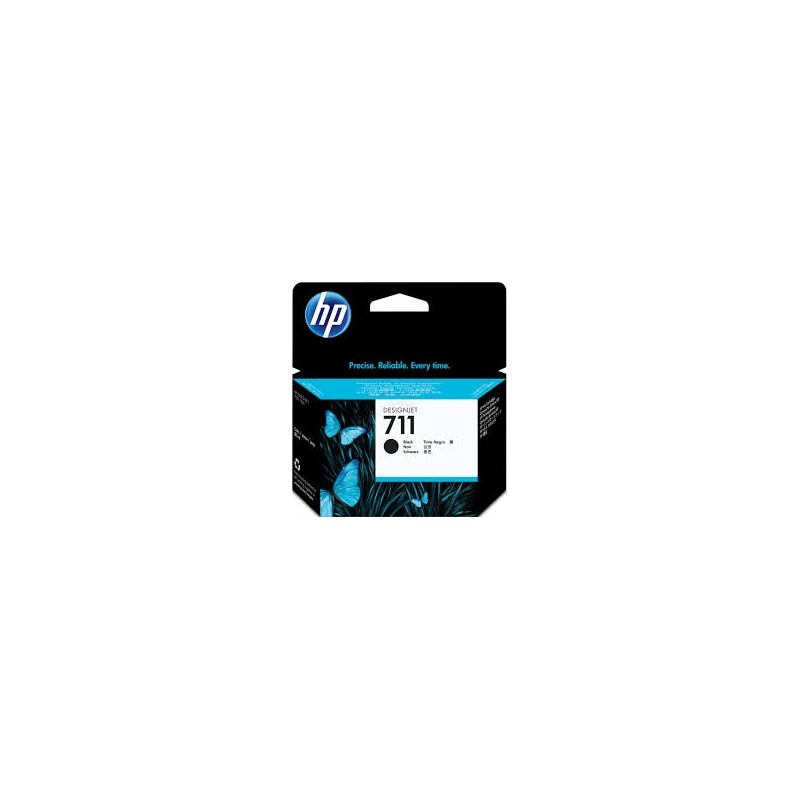 HP 711 (CZ133A) Rašalinė kasetė, Juoda