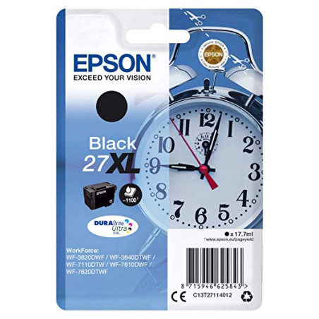 Kasetė Epson T27XL (C13T27114012) BK 1.1K OEM