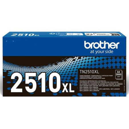 Kasetė Brother TN-2510XL BK 3000psl OEM