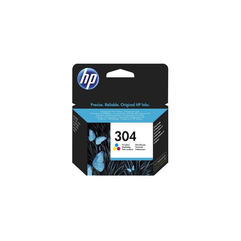 HP 304 Tri-color (N9K05AE) Rašalinė kasetė, CMY