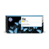 HP 730 (P2V70A) Rašalinė kasetė, Geltona