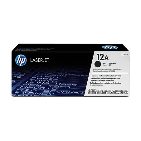 HP 12A (Q2612A) Lazerinė kasetė, Juoda