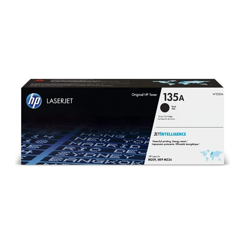 HP 135A (W1350A) Lazerinė kasetė, Juoda