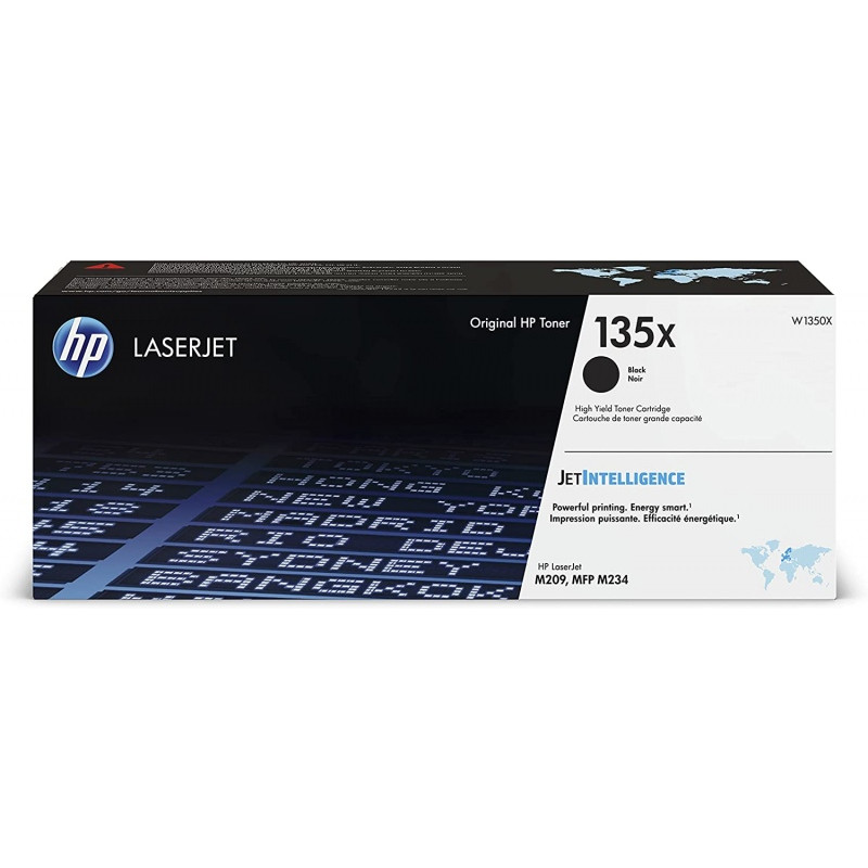 HP 135X (W1350X) Lazerinė kasetė, Juoda