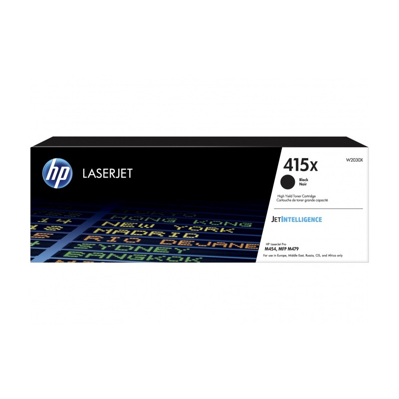 HP 415X (W2030X) Lazerinė kasetė, Juoda